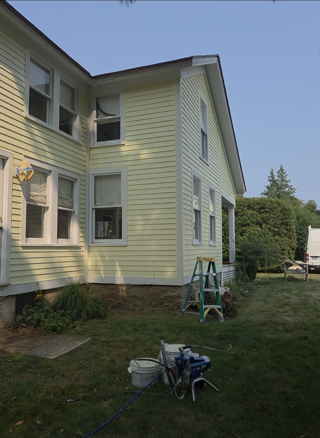 After: Professionally painted living room