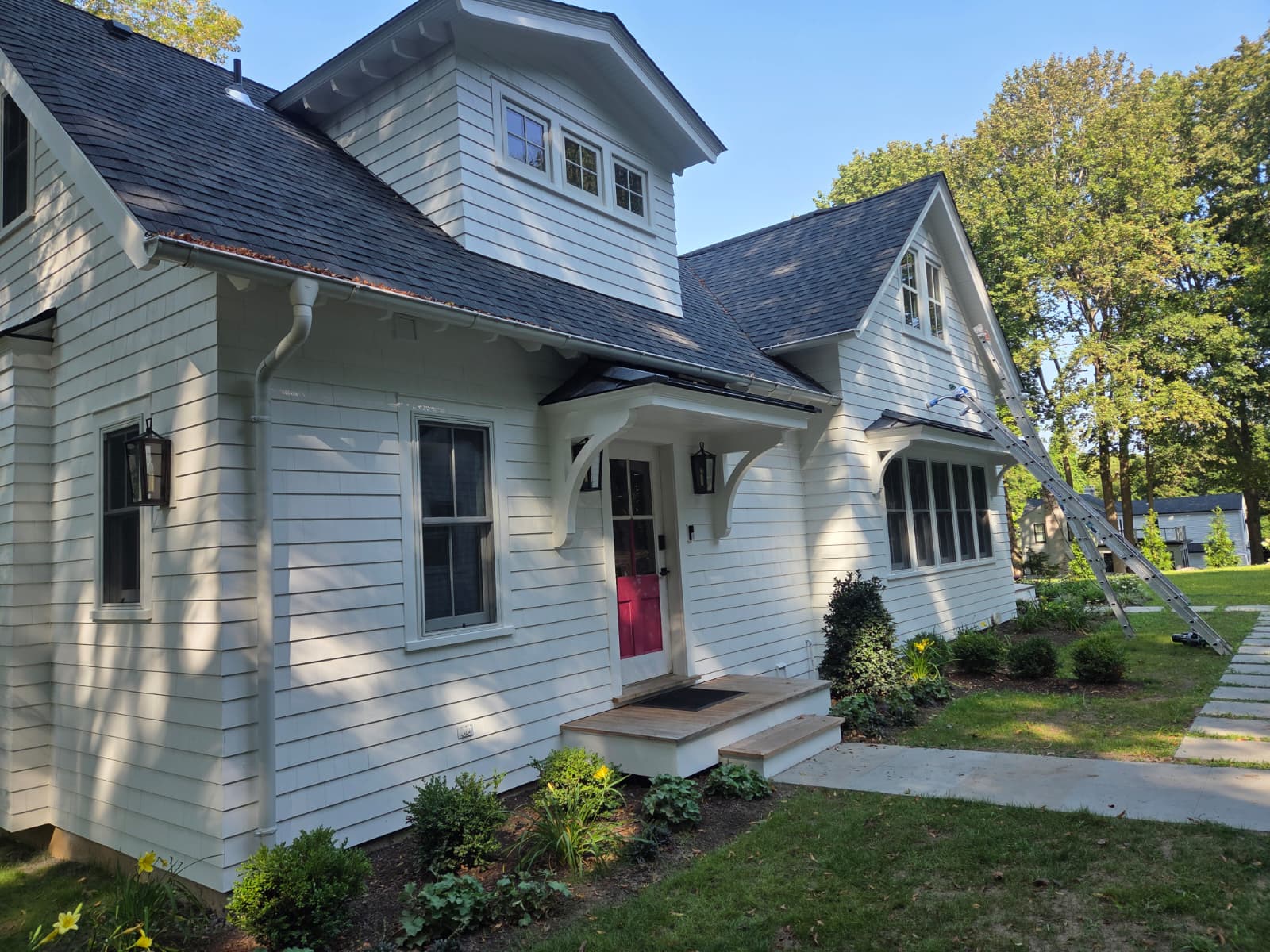 Unique home exterior transformation