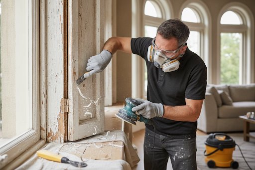 Masterful detail work on trim